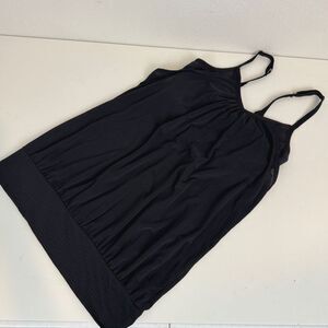Beyond Yoga Black Layered Tank Top M